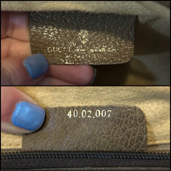 Gucci Authentic Vintage GG Logo Canvas Sherry Line Boston Doctor Bag - Picture 11 of 15